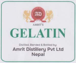 GELATIN (and logo) trademark logo