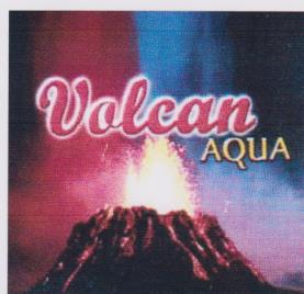 VOLCAN AQUA (and logo) trademark logo