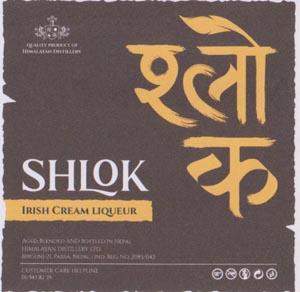 SHLOK (and logo) trademark logo