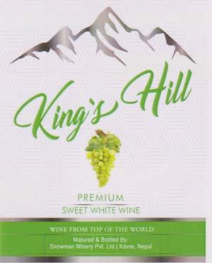 KING'S HILL RED (and logo) trademark logo