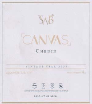 SWB CANVAS CHENIN (and logo) trademark logo