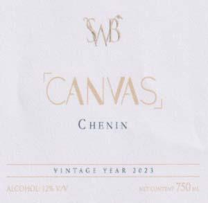 SWB CANVAS CHENIN (and logo) trademark logo
