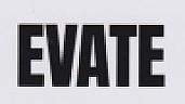 EVATE (and logo) trademark logo