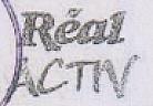 REAL ACTIV (and logo) trademark logo