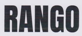 RANGO (and logo) trademark logo