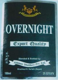 OVERNIGHT (and logo) trademark logo