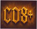 CD8+ (and logo) trademark logo