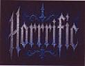HORRRIFIC (and logo) trademark logo