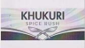 KHUKURI SPICE RUSH (and logo) trademark logo