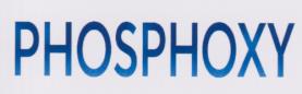 PHOSPHOXY (and logo) trademark logo