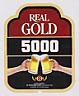 REAL GOLD 5000 (and logo) trademark logo