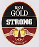 REAL GOLD STRONG (and logo) trademark logo