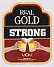 REAL GOLD STRONG (and logo) trademark logo