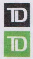 TD (and logo) trademark logo