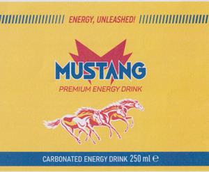 MUSTANG (and logo) trademark logo