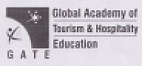 GLOBAL ACADEMY OF TOURISM & HOSPITALITY EDUCATION GATE (and logo) trademark logo