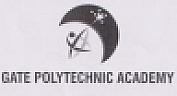 GATE POLYTECHNIC ACADEMY (and logo) trademark logo