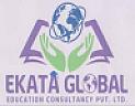 EKATA GLOBAL EDUCATION CONSULTANCY PVT. LTD. (and logo) trademark logo