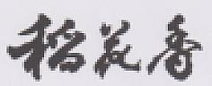 CHINESE CHARACTERS (and logo) trademark logo