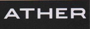 ATHER (and logo) trademark logo