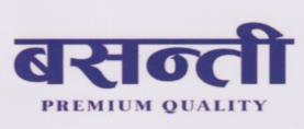 BASANTI (and logo) trademark logo