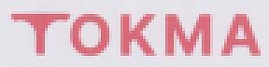 TOKMA (and logo) trademark logo