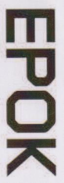EPOK (and logo) trademark logo