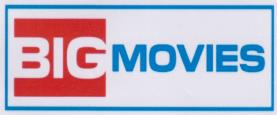 BIG MOVIES (and logo) trademark logo