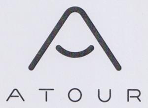 A ATOUR (and logo) trademark logo