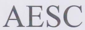 AESC (and logo) trademark logo