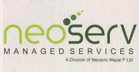 NEO SERV (and logo) trademark logo