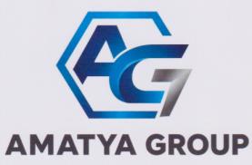 AMATYA GROUP (and logo) trademark logo