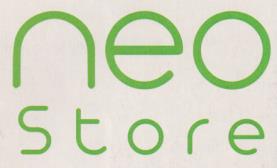 NEO STORE (and logo) trademark logo