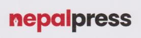nepalpress (and logo) trademark logo
