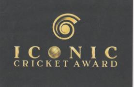 ICONIC CRIKET AWARD (and logo) trademark logo
