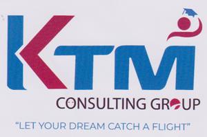 KTM CONSULTING GROUP (and logo) trademark logo