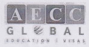 AECC GLOBAL (and logo) trademark logo