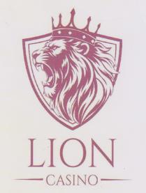 LION CASINO (and logo) trademark logo