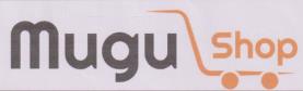 MUGU SHOP (and logo) trademark logo