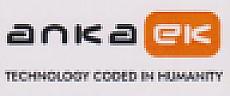 ANKA EK TECHNOLOGY CODED IN HUMANITY (and logo) trademark logo