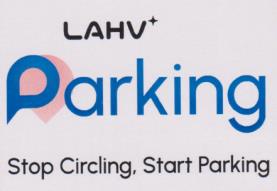 LAHV+ arking (and logo) trademark logo