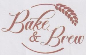 BAKE & BREW (and logo) trademark logo