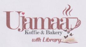UJAMAA KOFFEE & BAKERY (and logo) trademark logo