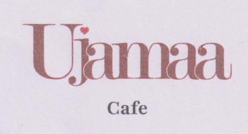 UJAMAA CAFE (and logo) trademark logo