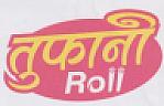 TUFANI ROLL (and logo) trademark logo