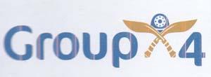 GROUP 4 (and logo) trademark logo