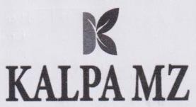 KALPA MZ (and logo) trademark logo