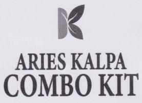 ARIES KALPA COMBO KIT (and logo) trademark logo