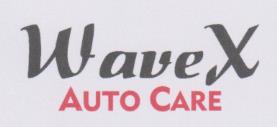 WaveX Auto Care (and logo) trademark logo