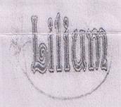 Lilium (and logo) trademark logo